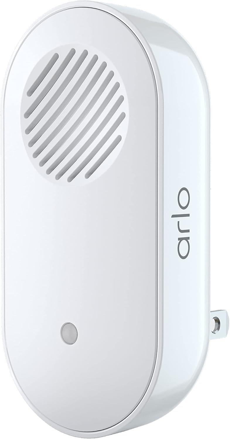 ARLO Chime 2, Built-in Siren, Audible Alerts, Customizable Melodies, Wi-Fi Connected, Compatible with: Wired/Wireless Doorbell Camera, Security Cameras,Smart Home Devices(Does not Work: Pro, Ultra) - Image 1
